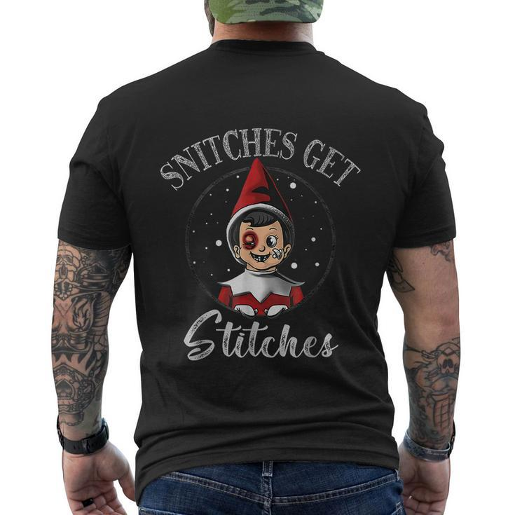 Snitches Get Stitches Costume Tshirt Men's Crewneck Short Sleeve Back Print T-shirt