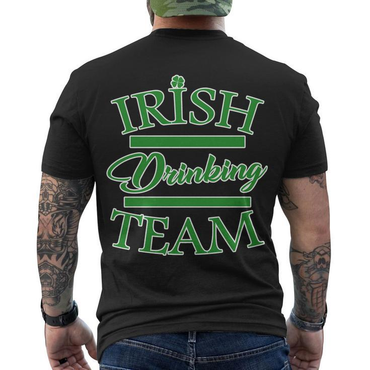 St Patricks Day Irish Drinking Team Men's T-shirt Back Print