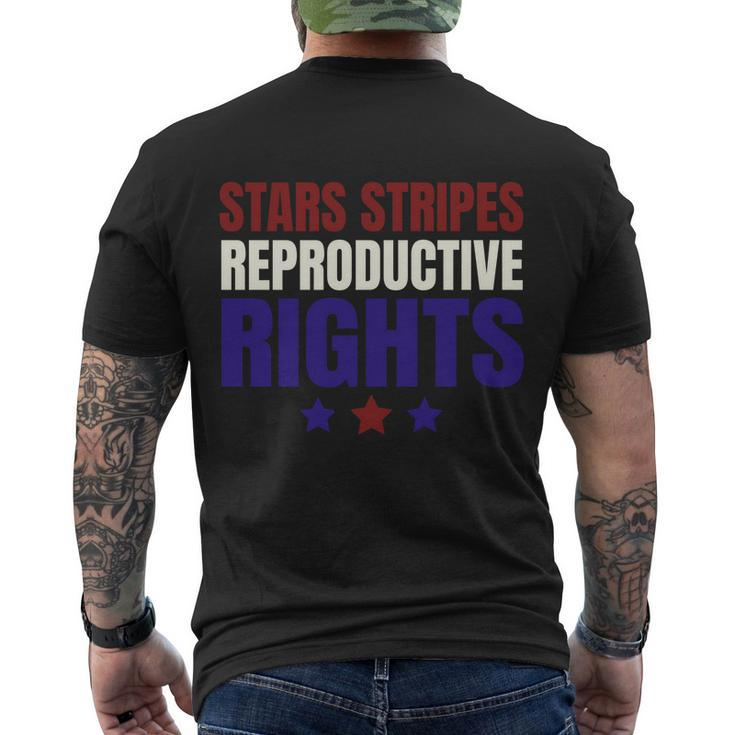 Stars Stripes Reproductive Rights Meaningful Gift V3 Men's Crewneck Short Sleeve Back Print T-shirt