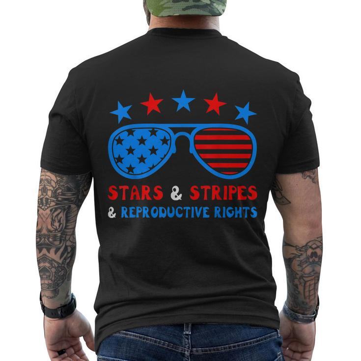 Stars Stripes Reproductive Rights Patriotic 4Th Of July V3 Men's Crewneck Short Sleeve Back Print T-shirt