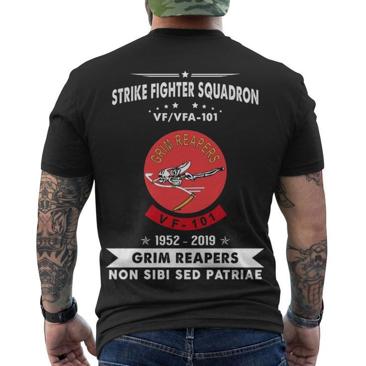 Strike Fighter Squadron Vf 101 Vfa  Men's Crewneck Short Sleeve Back Print T-shirt