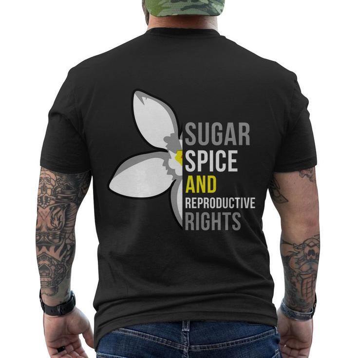 Sugar Spice And Reproductive Rights Funny Gift Men's Crewneck Short Sleeve Back Print T-shirt