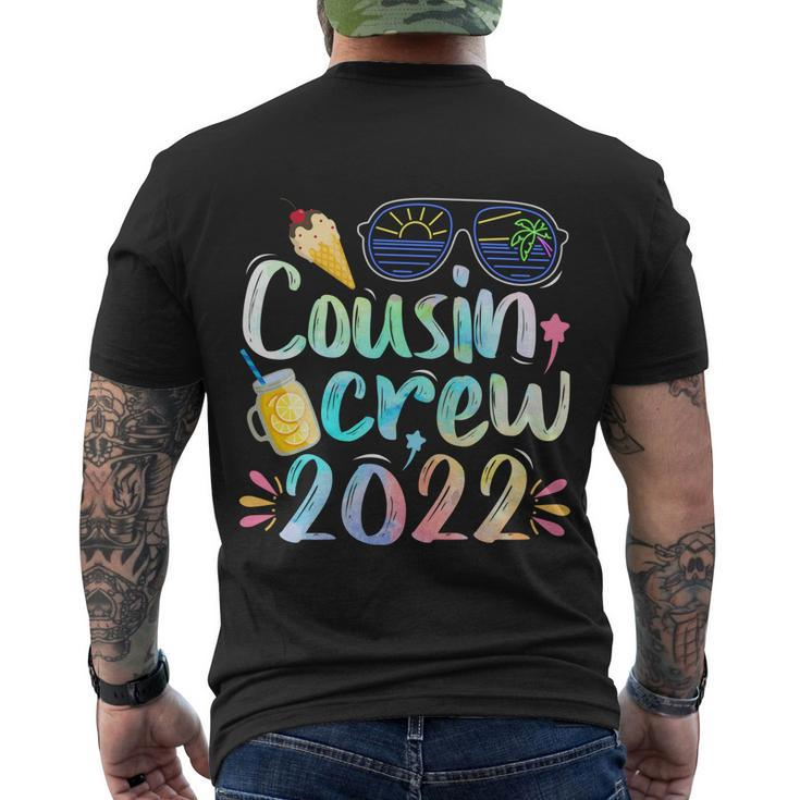 Summer Vacation Cousin Crew 2022 Funny Gift Men's Crewneck Short Sleeve Back Print T-shirt