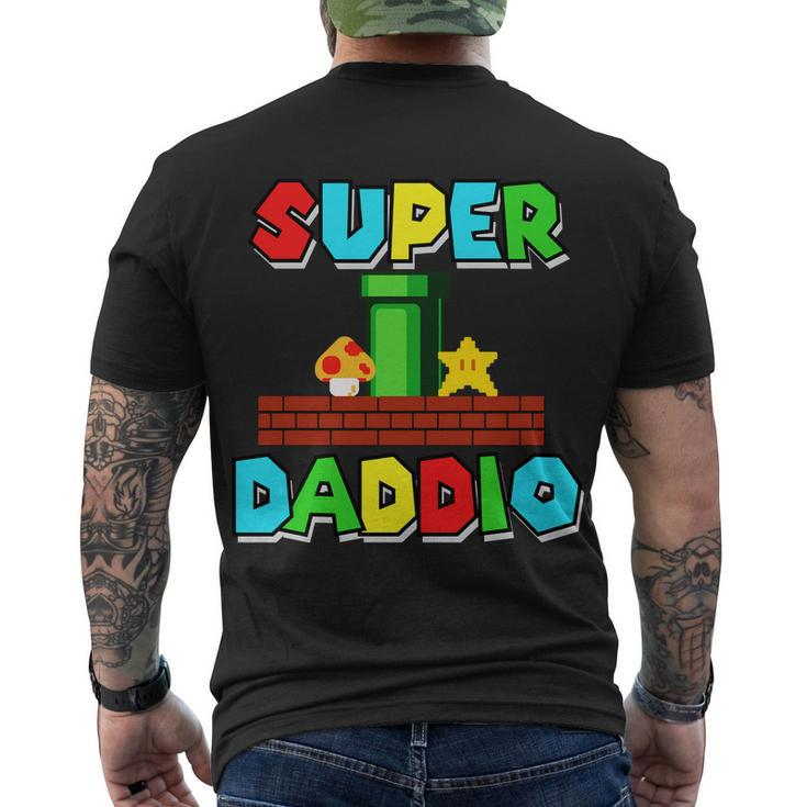 Super Dadio Tshirt Men's Crewneck Short Sleeve Back Print T-shirt