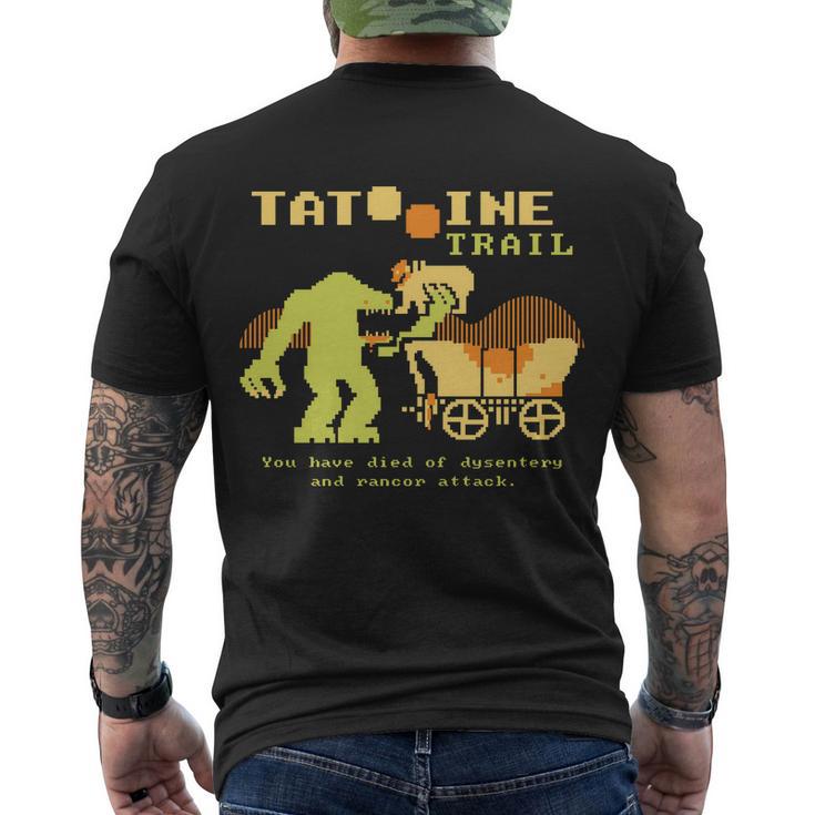 Tatoonie Trail Retro Gamer Men's Crewneck Short Sleeve Back Print T-shirt