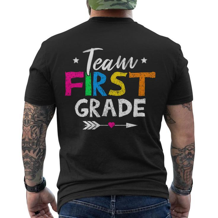 Team First Grade V3 Men's Crewneck Short Sleeve Back Print T-shirt