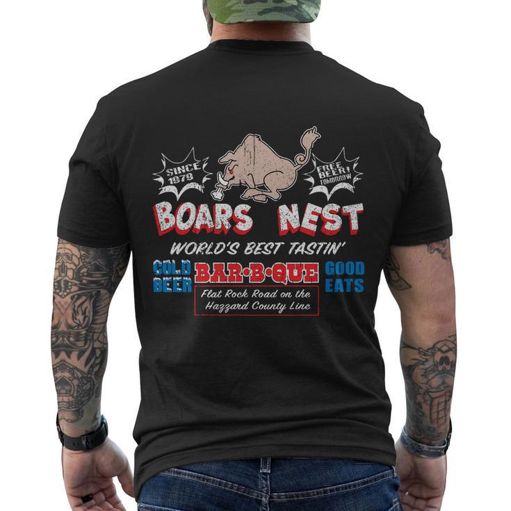 The Boars Nest Best Bbque Men's Crewneck Short Sleeve Back Print T-shirt