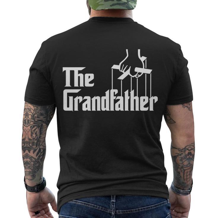 The Grandfather Logo Fathers Day Tshirt Men's Crewneck Short Sleeve Back Print T-shirt