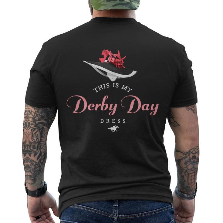 This Is My Derby Day Dress Men's Crewneck Short Sleeve Back Print T-shirt