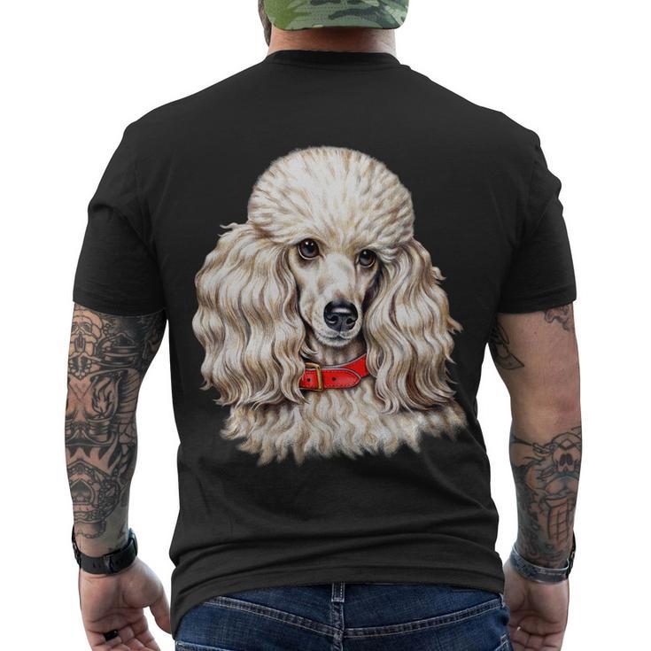 Toy Poodle V2 Men's Crewneck Short Sleeve Back Print T-shirt