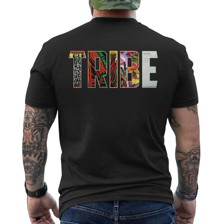 Tribe Music Album Covers Men's Crewneck Short Sleeve Back Print T-shirt