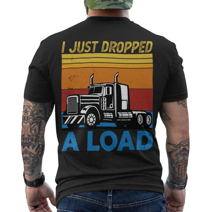 Trucker Trucker Accessories For Truck Driver Diesel Lover Trucker_ V7 Men's T-shirt Back Print