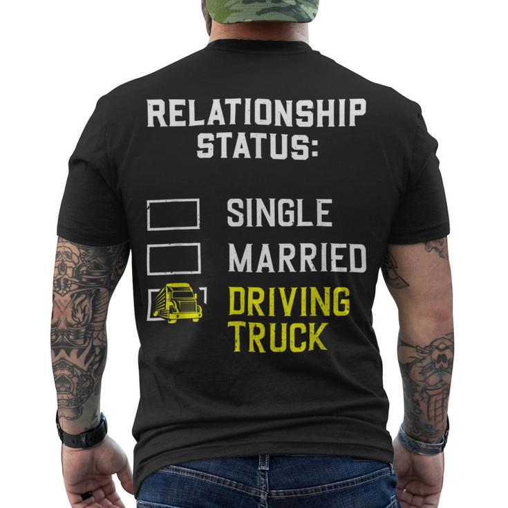 Trucker Trucker Accessories For Truck Driver Motor Lover Trucker_ V14 Men's T-shirt Back Print