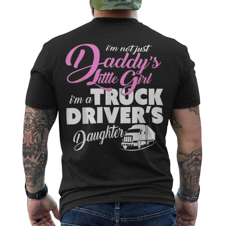 Trucker Trucker Shirts For Children Truck Drivers DaughterShirt Men's T-shirt Back Print