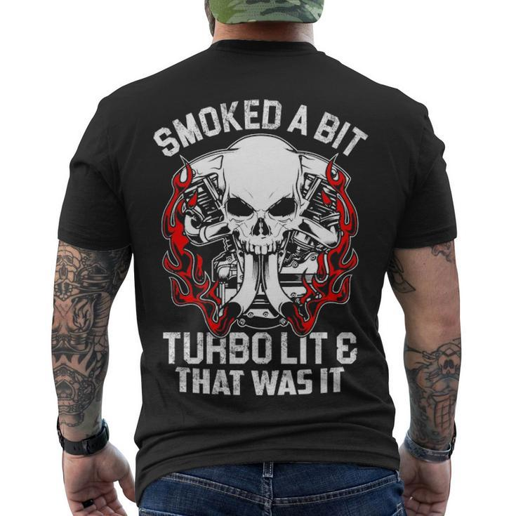 Turbo Lit - That Was It Men's Crewneck Short Sleeve Back Print T-shirt