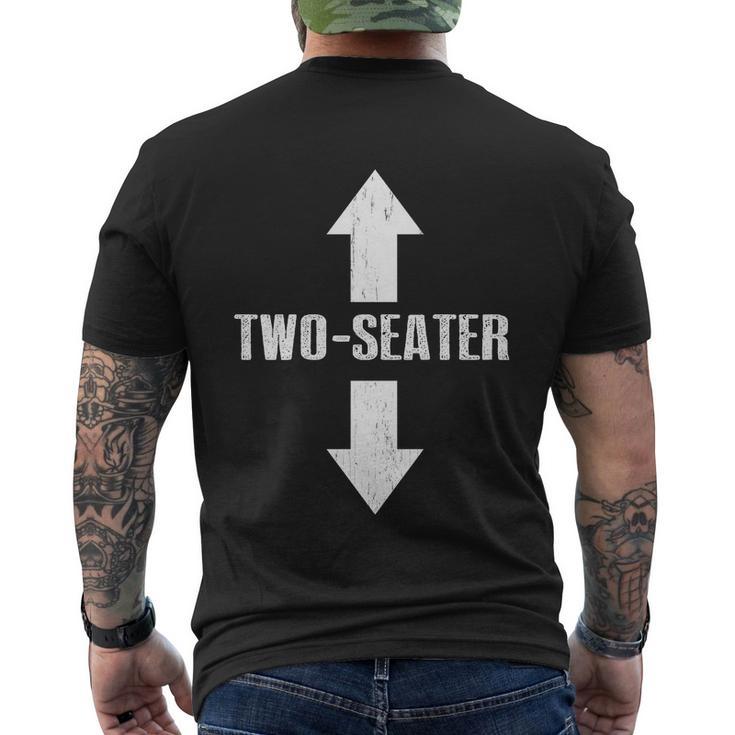 Two Seater Two Seater Men's Crewneck Short Sleeve Back Print T-shirt