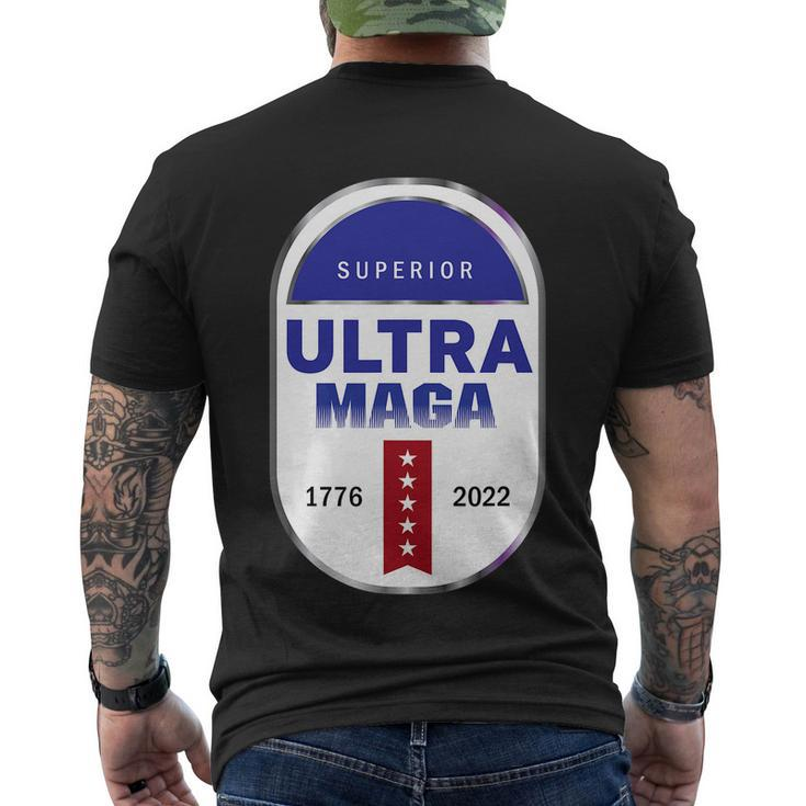 Ultra Maga 1776 2022 Tshirt Men's Crewneck Short Sleeve Back Print T-shirt