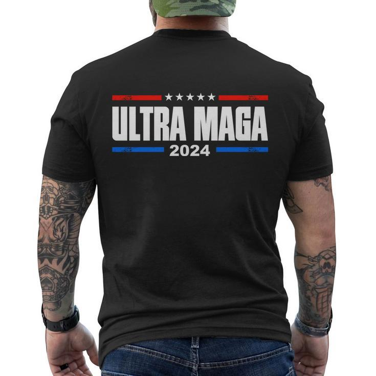 Ultra Maga 2024 Tshirt V2 Men's Crewneck Short Sleeve Back Print T-shirt