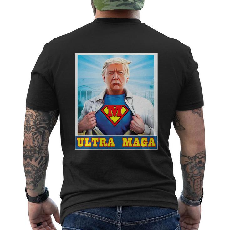 Ultra Maga V10 Men's Crewneck Short Sleeve Back Print T-shirt