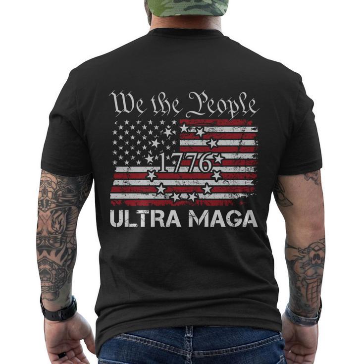 Ultra Maga V3 Men's Crewneck Short Sleeve Back Print T-shirt