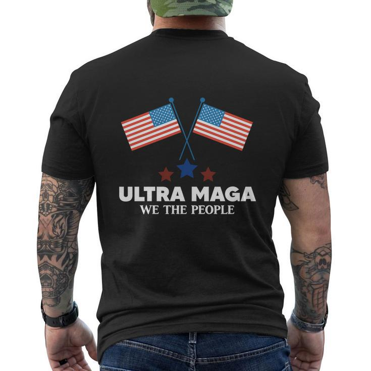 Ultra Maga We The People Tshirt V2 Men's Crewneck Short Sleeve Back Print T-shirt
