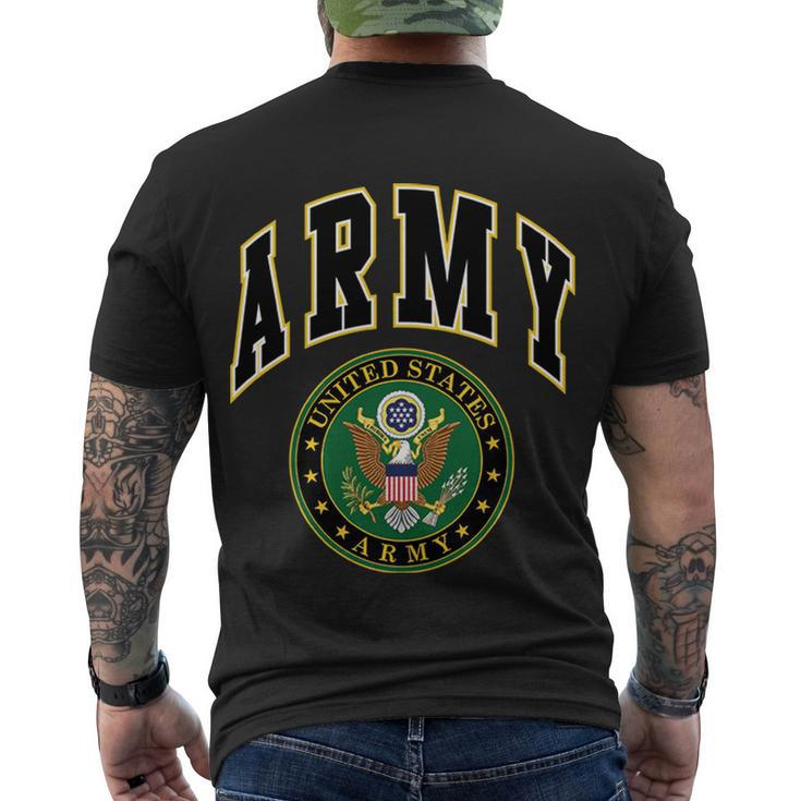 US Army Seal Tshirt Men's Crewneck Short Sleeve Back Print T-shirt