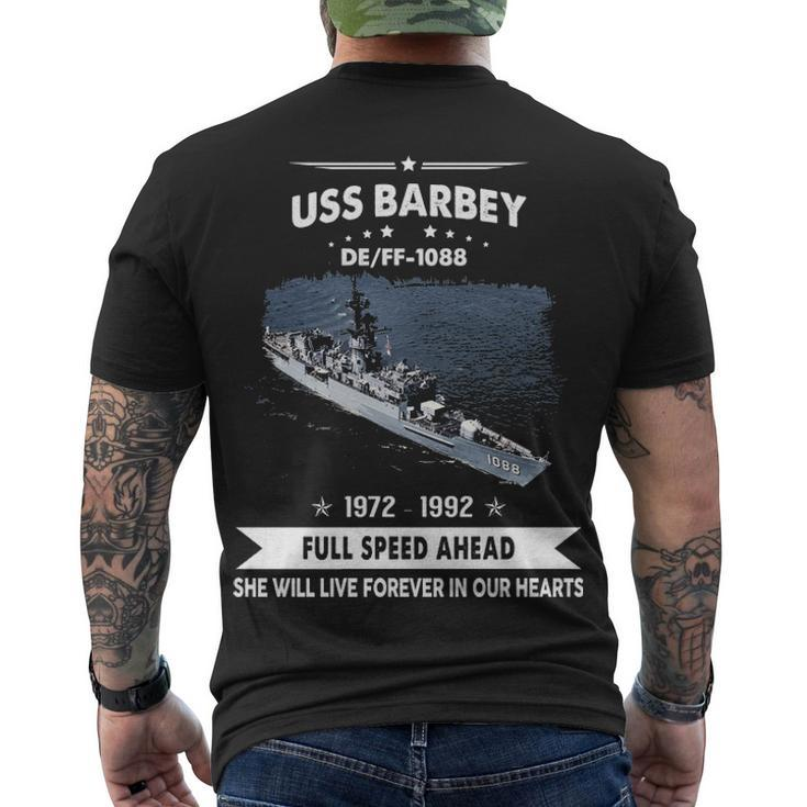 Uss Barbey  Ff  V2 Men's Crewneck Short Sleeve Back Print T-shirt