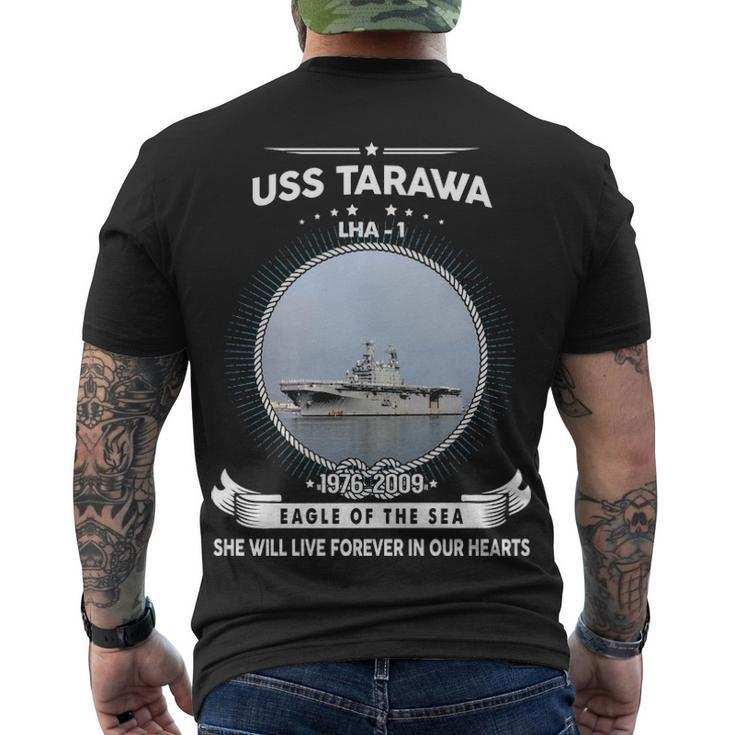 Uss Tarawa Lha  V3 Men's Crewneck Short Sleeve Back Print T-shirt