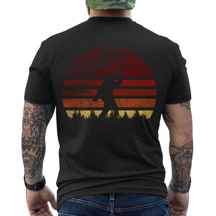 Vintage Bigfoot Ufo Abduction Believe Tshirt Men's Crewneck Short Sleeve Back Print T-shirt