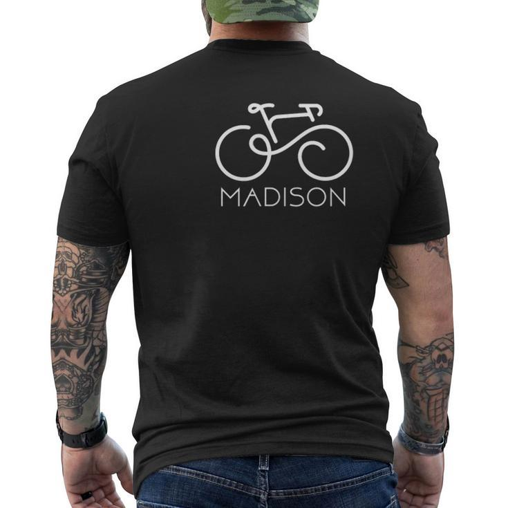 Vintage Tee Bike Madison Men's Back Print T-shirt