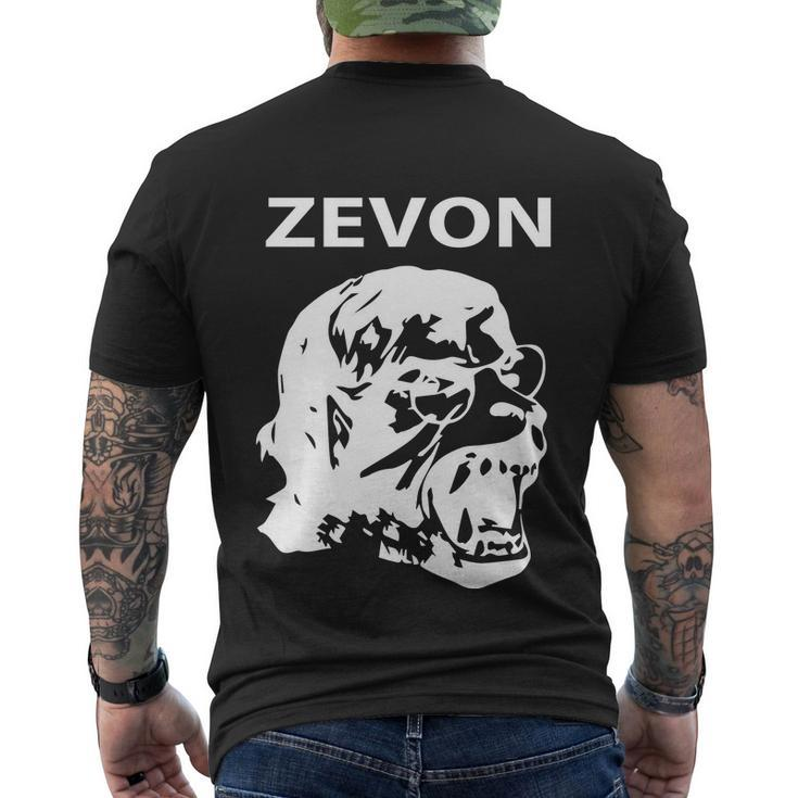 Warren Zevon Men's Crewneck Short Sleeve Back Print T-shirt