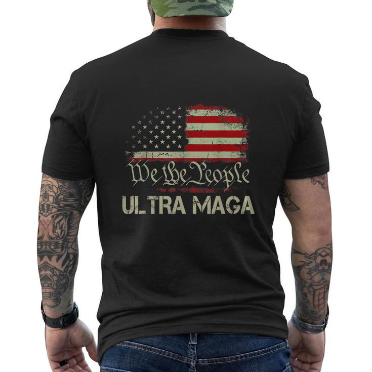 We The People America Ultra Maga Tshirt Men's Crewneck Short Sleeve Back Print T-shirt