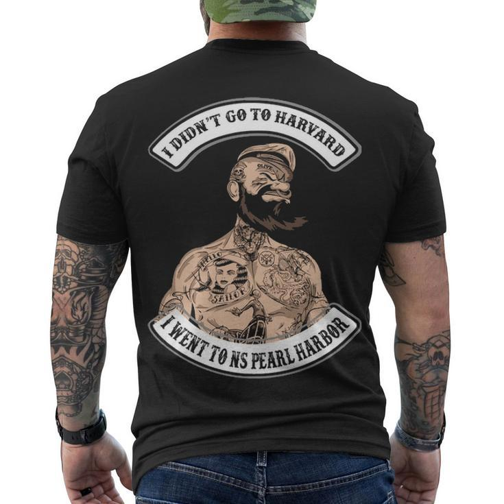 Went To Ns Pearl Harbor Men's Crewneck Short Sleeve Back Print T-shirt