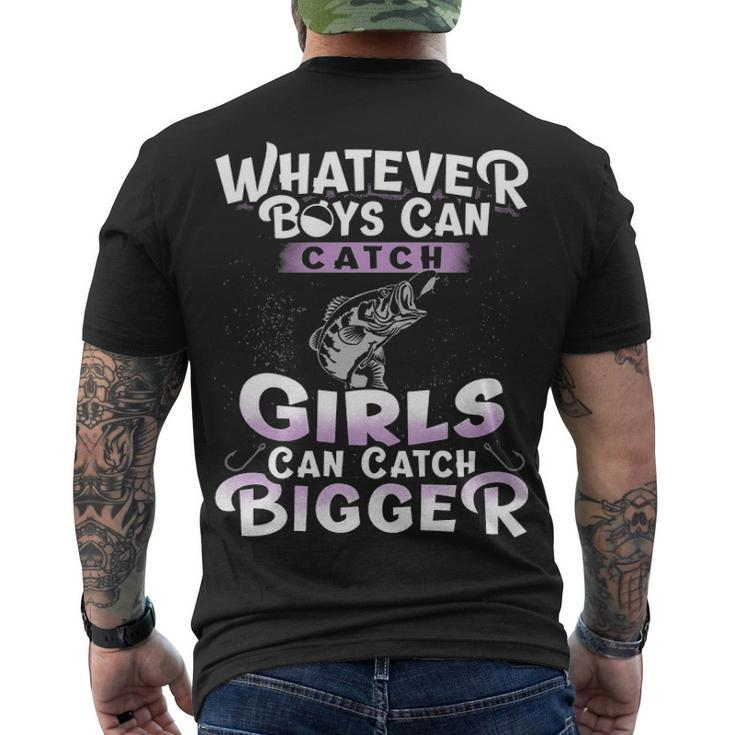 Whatever Boys Catch Men's Crewneck Short Sleeve Back Print T-shirt