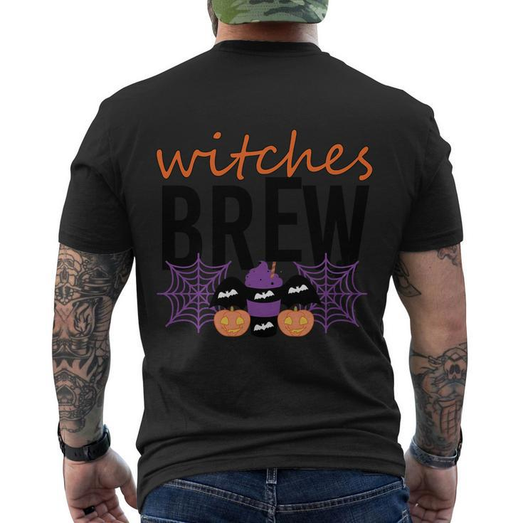Witches Brew Funny Halloween Quote Men's Crewneck Short Sleeve Back Print T-shirt