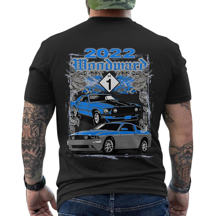 Woodward Cruise 2022 In Muscle Men's T-shirt Back Print
