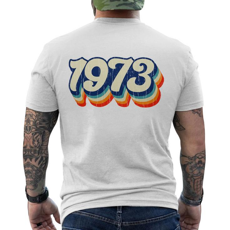 1973 Pro Choice Retro Men's Crewneck Short Sleeve Back Print T-shirt