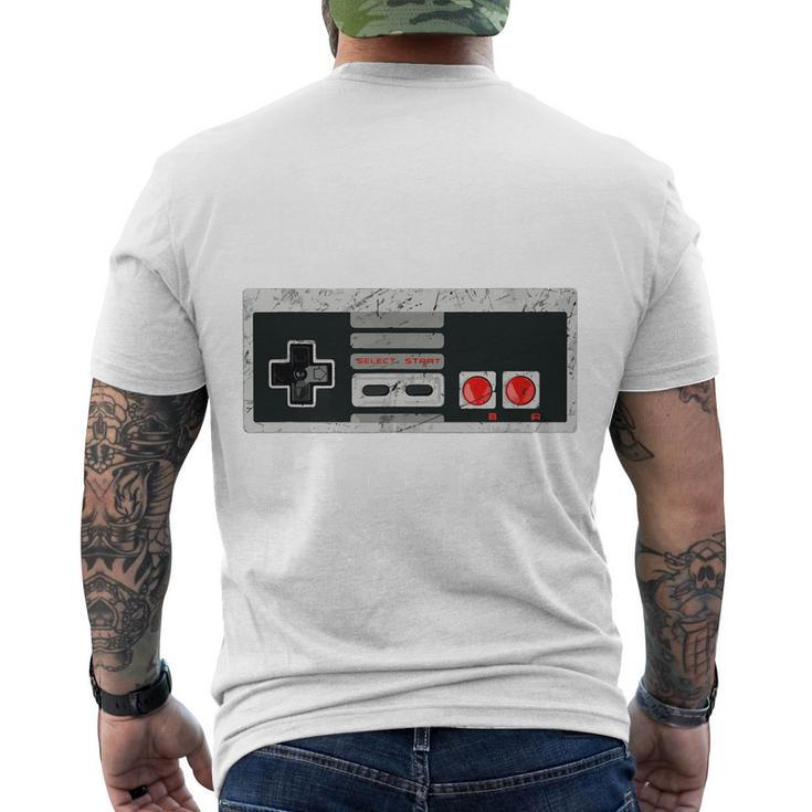 40 Year Old Fourty Birthday Gift Level 40 Unlocked Gamer Men's Crewneck Short Sleeve Back Print T-shirt