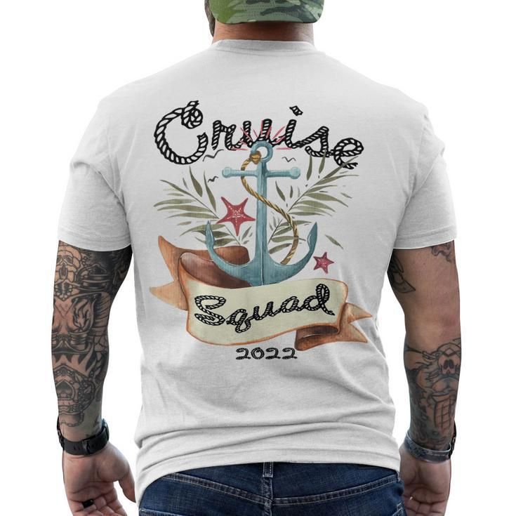 Cruise Squad 2022 Family Cruise Trip Vacation Holiday Men's T-shirt Back Print