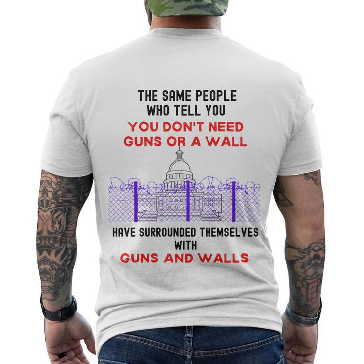 Funny Anti Biden Conservative 21 Tshirt Men's Crewneck Short Sleeve Back Print T-shirt