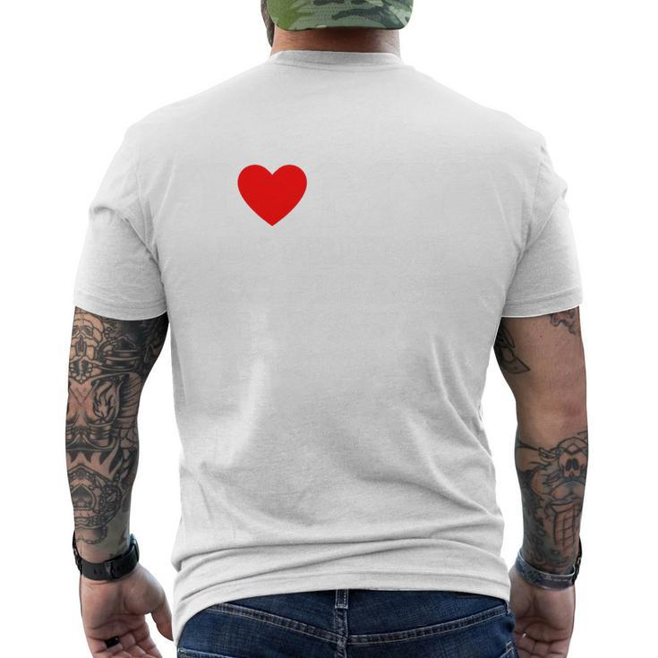 I Love My Boyfriend So Please Stay Away From Me Funny T Tshirt Men's Crewneck Short Sleeve Back Print T-shirt