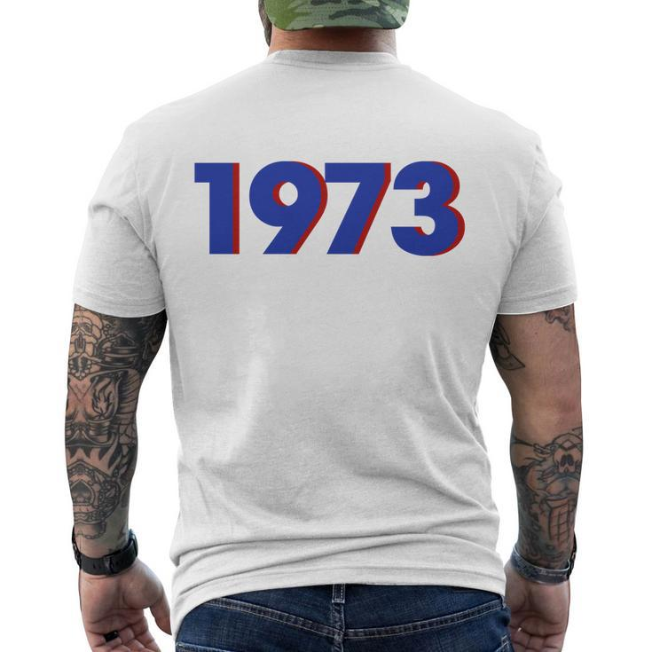 Snl 1973 Roe V Wade Tshirt Men's Crewneck Short Sleeve Back Print T-shirt