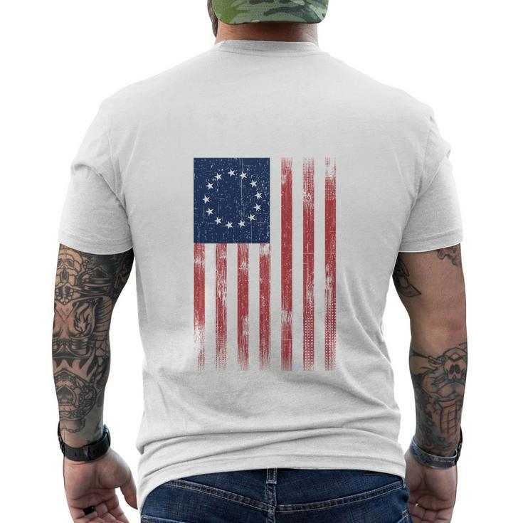 Tucker Carlson 2024  Men's Crewneck Short Sleeve Back Print T-shirt