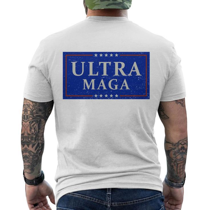 Ultra Maga Anti Joe Biden Ultra Maga  Men's Crewneck Short Sleeve Back Print T-shirt