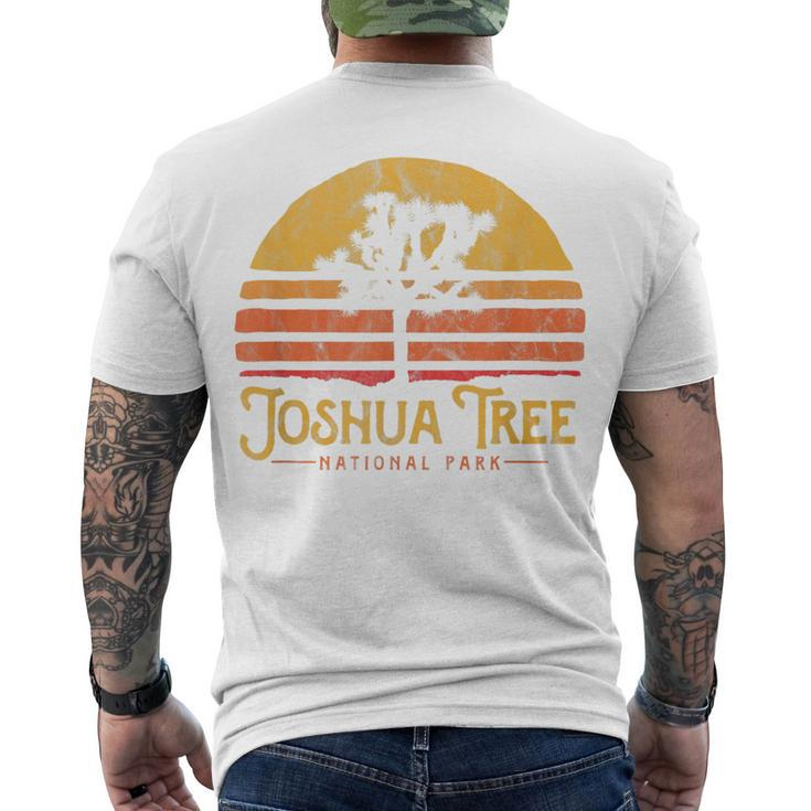 Vintage Joshua Tree National Park Retro V2 Men's T-shirt Back Print