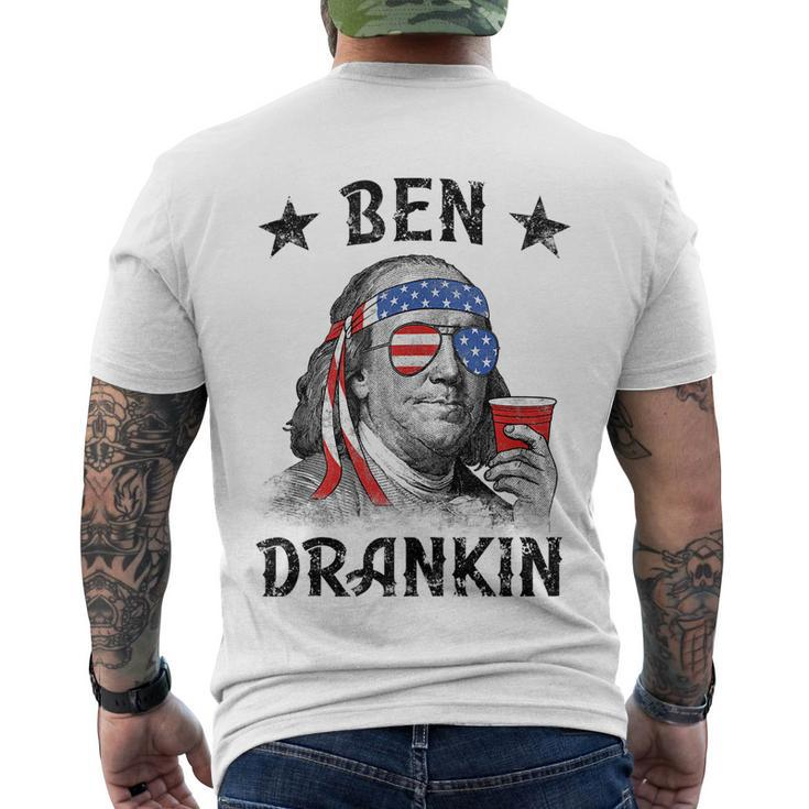 Ben Drankin Funny 4Th Of July Men's Crewneck Short Sleeve Back Print T-shirt