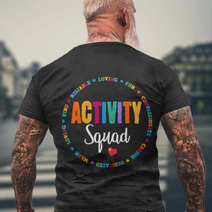 Activity Assistant Squad Team Professionals Week Director Meaningful Gift Men's Crewneck Short Sleeve Back Print T-shirt Gifts for Old Men