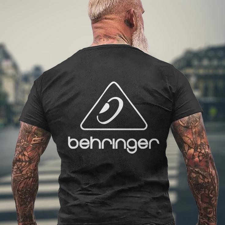 Behringer New Men's Crewneck Short Sleeve Back Print T-shirt Gifts for Old Men