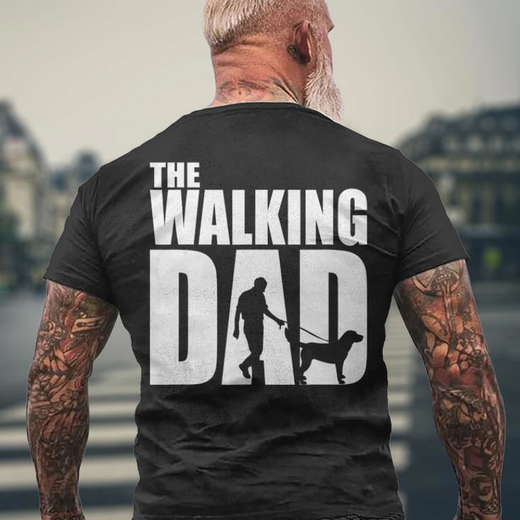 Best For Fathers Day 2022 The Walking Dad Men's Back Print T-shirt Gifts for Old Men