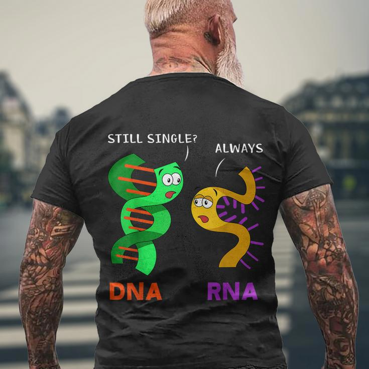 Biologist Botanist Science Nature Funny Biology Pun Men's Crewneck Short Sleeve Back Print T-shirt Gifts for Old Men